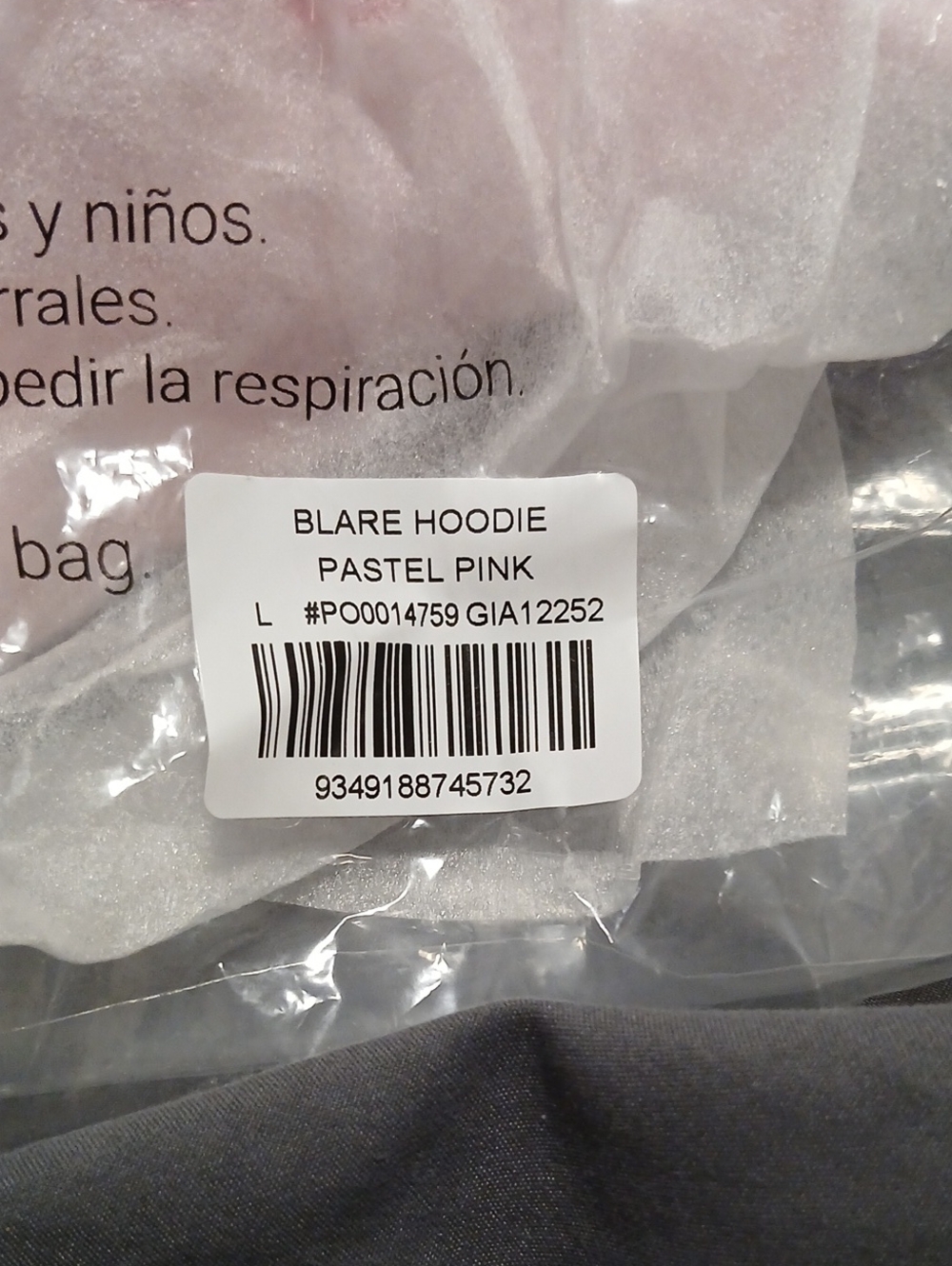 I.Am.Gia Blare Hoodie - Pastel Pink- L - Picture 2 of 9